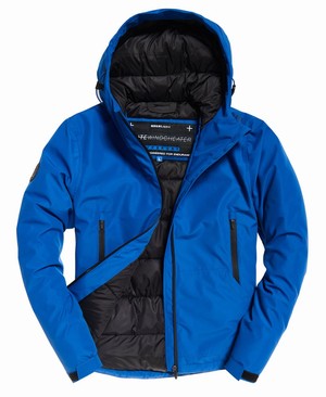 Superdry Padded Elite SD-Windcheater Férfi Kabát Kék | NVWXC6320